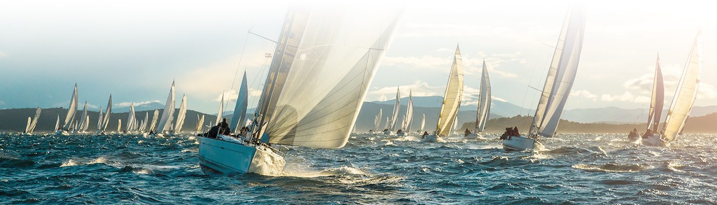 racing small sailboats
