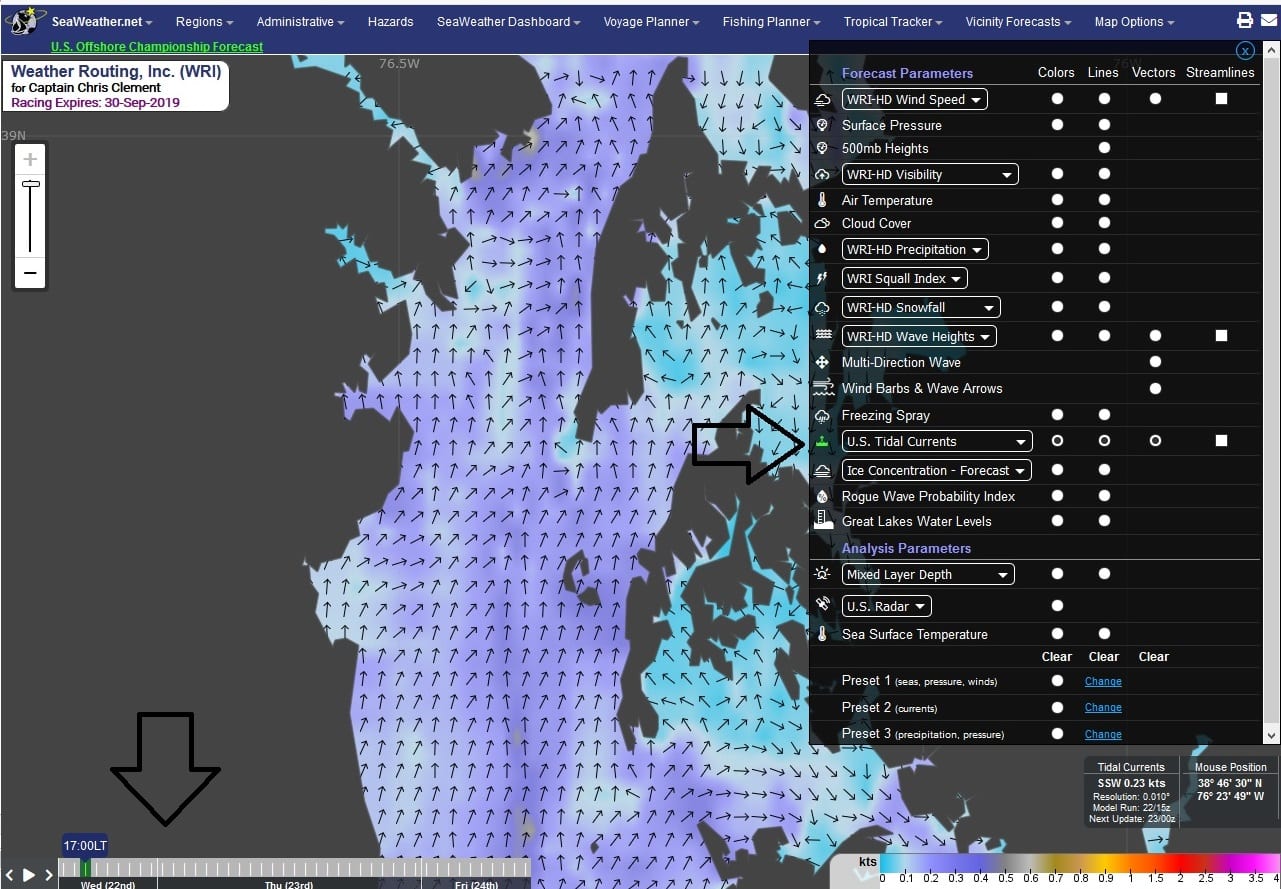 TIdal Currents Annapolis