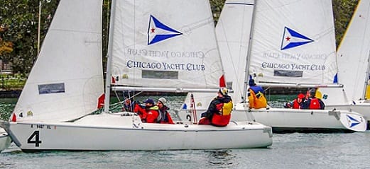 Sonars at Chicago Yacht Club