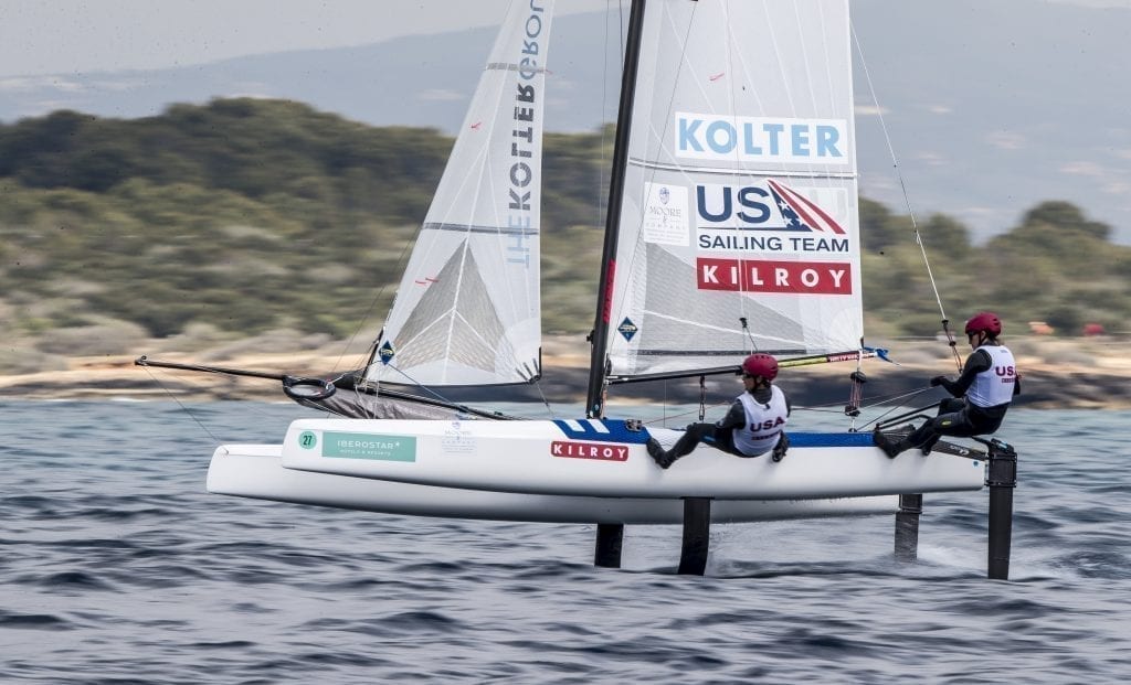 Sarah Newberry and David Liebenberg, Nacra 17