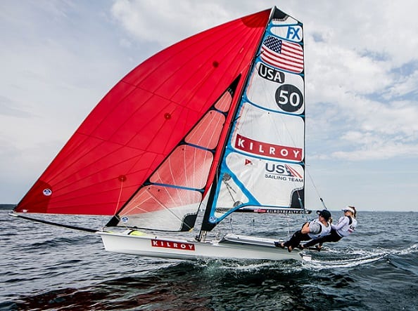 Steph Roble and Maggie Shea, 49erFX