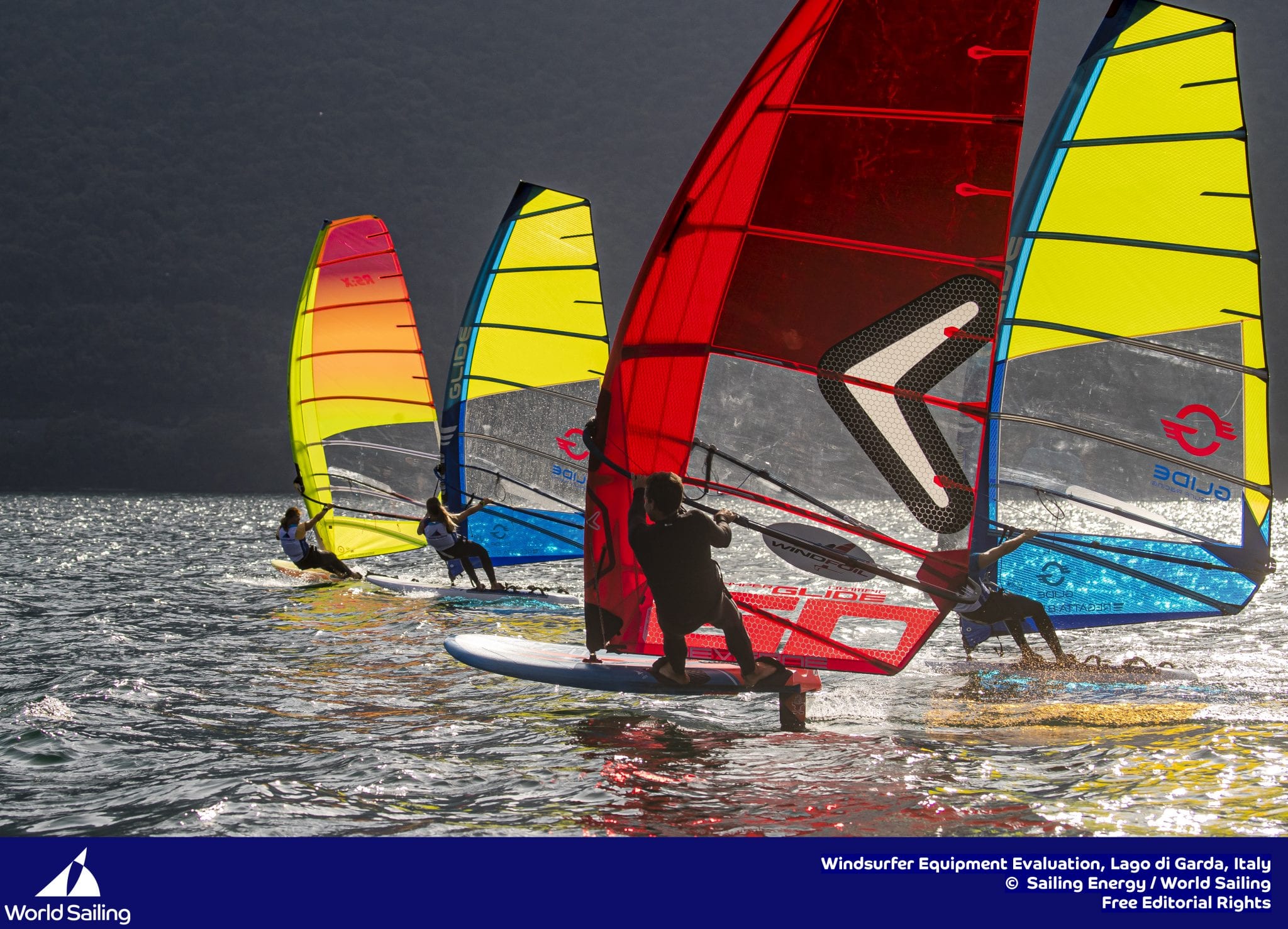 Windsurf Sea-trails 2019 , Lago di Garda, Italy. Jesus Renedo/Sailing Energy/World Sailing 30 September, 2019.