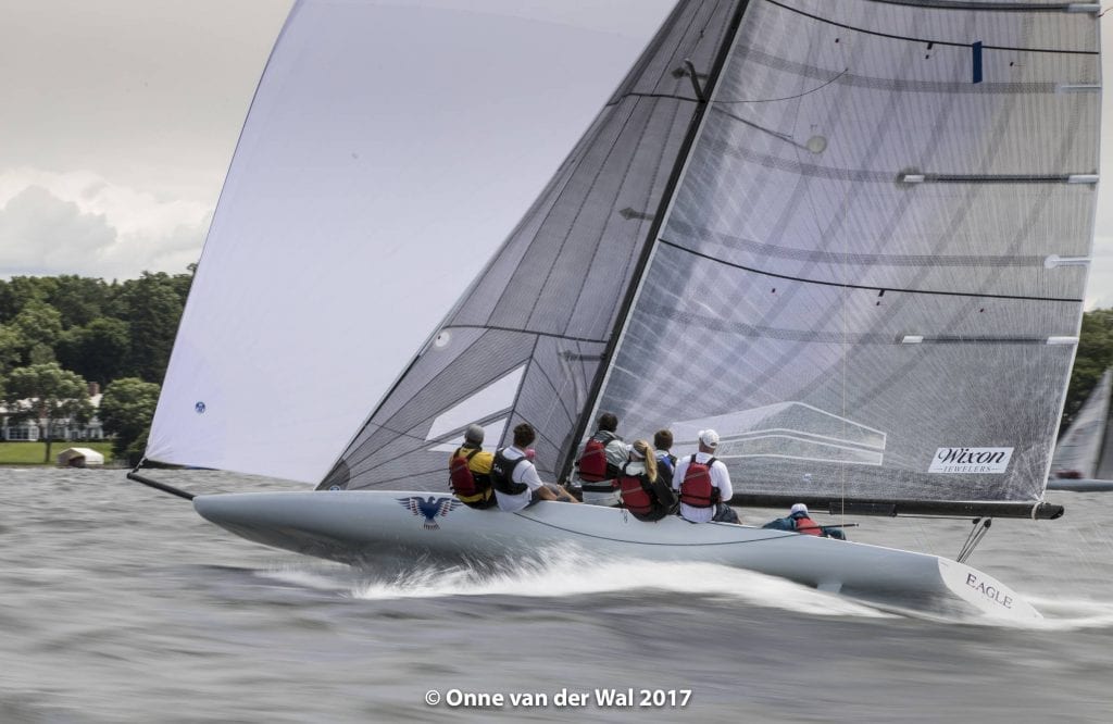 class c scow sailboat