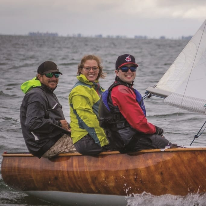 thistle class sailboat