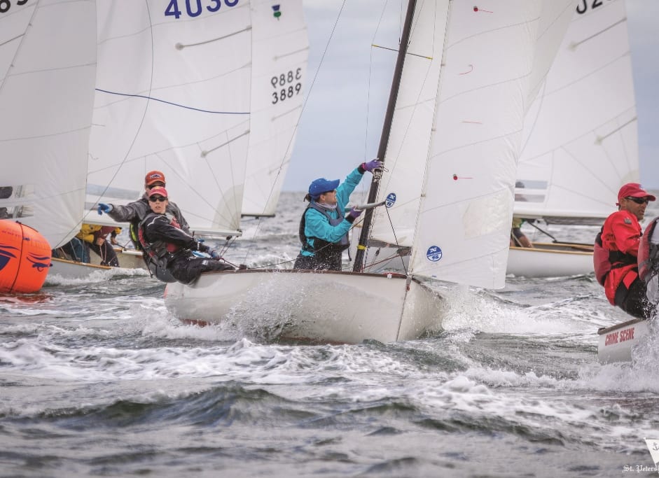 thistle class sailboat