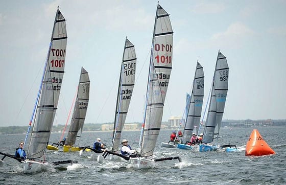 Weta Trimaran - Credit Nick Tomecek/Northwest Florida Daily News