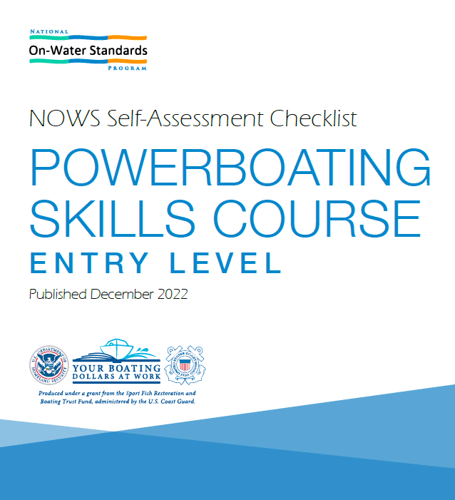 NOWS-Powerboat Skill Course Checklist